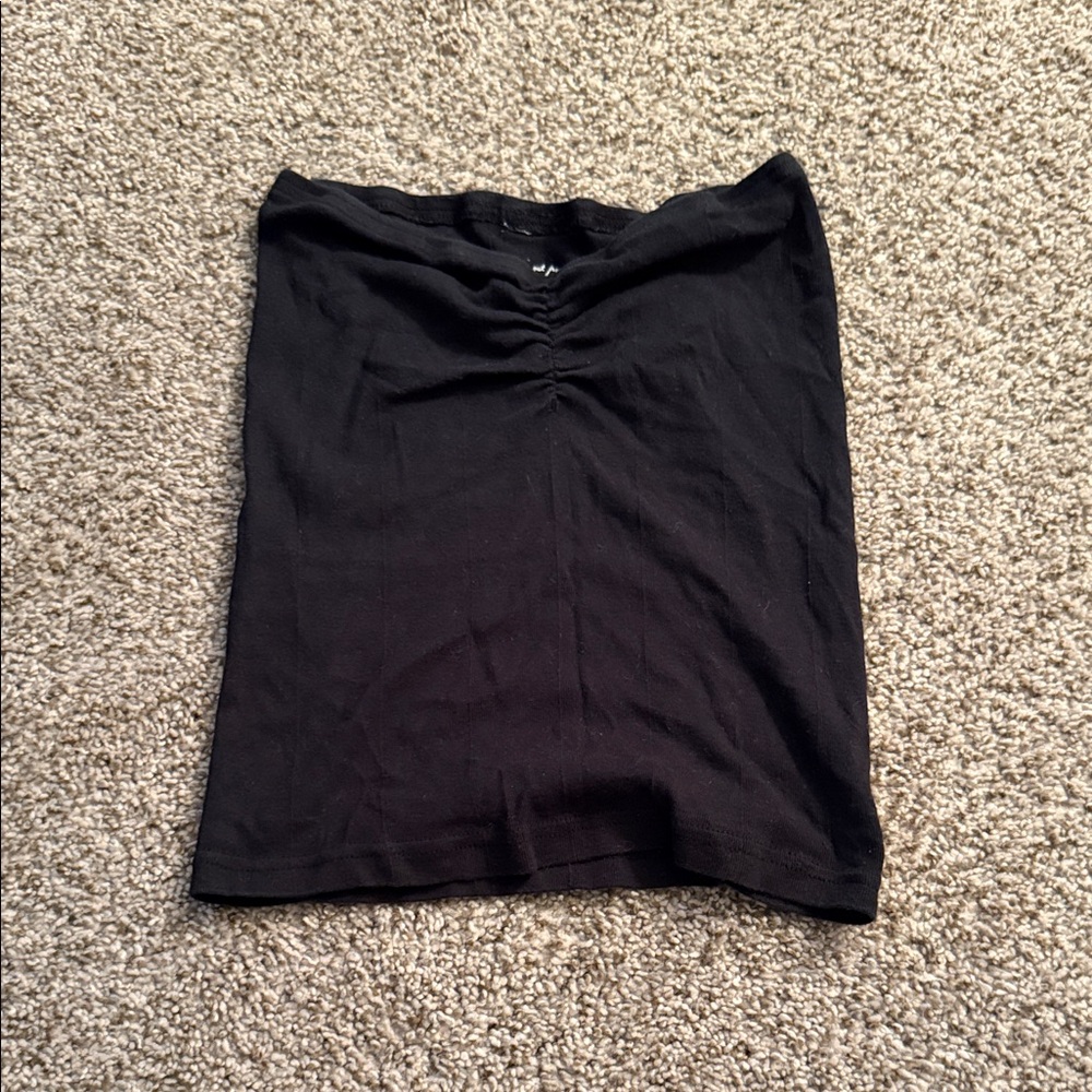 Free People Elegant Black Tank Top